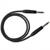Cablu instrument nebalansat mono Jack 6.3 tata la Jack 6.3 tata, 1 m, ZZIPP JZZG100