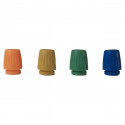 Set de 4 inele colorate pentru conectori RCA sau Jack 3.5 mm, ZZIPP SZZR