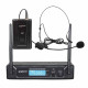 Set lavaliera headset wireless frecventa VHF 197.15 MHz, ZZIPP TXZZ213