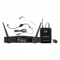 Set lavaliera headset wireless cu 48 canale selectabile UHF, ZZIPP TXZZ541