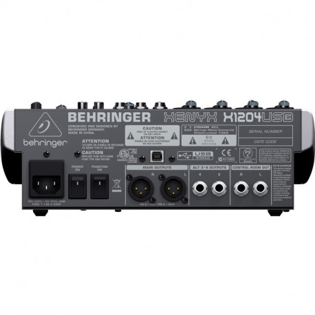 Mixer Behringer XENYX X1204USB