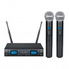 Set 2 microfoane wireless cu 16 canale UHF, 673-697.80MHz, ZZIPP TXZZ620