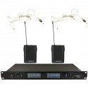 Set 2 lavaliere wireless de rack, 99 canale, 638 - 668MHz, ZZIPP TXZZ801 
