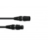 Cablu DMX XLR tata la XLR mama, 5 pini Sommer 3030746N