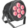 Proiector RGBWA + UV LED, 7 x 12W LED IP65, ZZIPP ZZEN0712WP