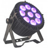 PAR LED cu baterie, 9 x 12W RGBWA + UV 6 in 1 LED-uri IP65, ZZIPP ZZEN0912BWP