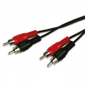 Cablu audio 2 RCA tata la 2 RCA tata, 3 m, ZZIPP DEZZR300