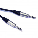 Cablu pentru instrument Jack tata 6.3 mm stereo la Jack tata 6.3 mm stereo, 6 m, ZZIPP JEZZJ600