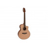 Chitara western mini jumbo cu sistem de pickup, Dimavery STW-50 natur