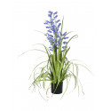 Floare artificiala clopotel violet, 105 cm, EuroPalms 82600106