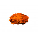Punga confetti metalic dreptunghiular 55x18mm, portocaliu, 1kg, TCM FX 51708864