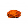 Punga confetti metalic dreptunghiular 55x18mm, portocaliu, 1kg, TCM FX 51708864