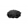 Punga confetti metalic dreptunghiular 55x18mm, negru, 1kg, TCM FX 51708856