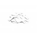 Punga Slowfall Confetti dreptunghiular 55x18mm, alb, 1kg, TCM FX 51708800