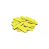 Punga Slowfall Confetti dreptunghiular 55x18mm, galben, 1kg, TCM FX 51708824