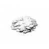 Punga Confetti metalic dreptunghiular 55x18mm, argintiu, 1kg, TCM FX 51708852