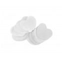 Punga Slowfall Confetti Hearts 55x55mm, alb, 1kg, TCM FX 51709200