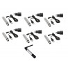 Set QuickDMX 1x transmitter + 6x receiver, Eurolite 20000647