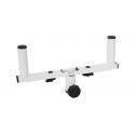 Adaptor stand pentru 2 boxe, Omnitronic GBE-1 WH