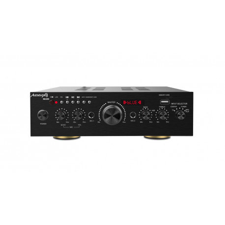 Amplificator cu mp3 playe, tuner FM si BT Audibax Kansas Black