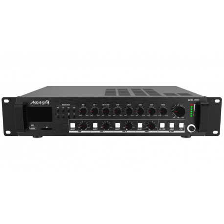 Amplificator 100V 4 zone, player si BT  Audibax Zone 120 BT Black