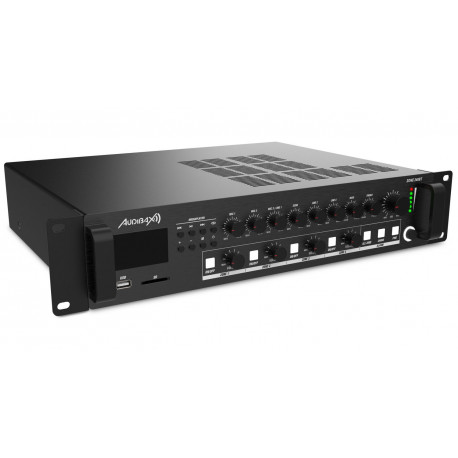 Amplificator 100V 4 zone, player si BT  Audibax Zone 120 BT Black