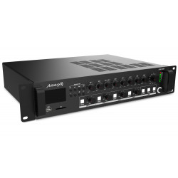 Amplificator 100V 4 zone, player si BT Audibax Zone 240 BT Black