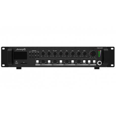 Amplificator 100V 4 zone, player si BT  Audibax Zone 240 BT Black