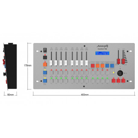 Controller DMX Audibax Control 384 Black
