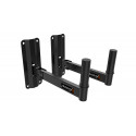 Set 2 suporturi de perete pentru boxe Audibax Neo 40 Black