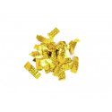 Punga slowfall confetti dreptunghiulare 55x18 mm, auriu metalic- efect laser, 1 Kg, TCM FX 51708932