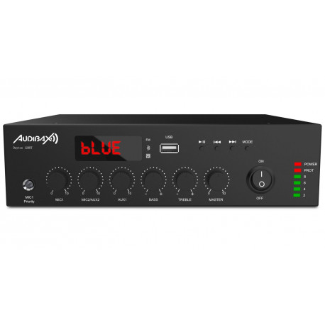 Ampliicator 100V Audibax Dayton 120T BT Black