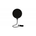 Filtru pop mic Audibax Pop Filter Black