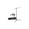 Pachet stand + husa + cablu Audibax Ayra MS10 Plus Black