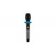 Set 2 microfoane wireless Audibax Missouri Free Hand Dual UHF Black and Silver