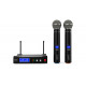 Set 2 microfoane wireless Audibax Sidney U310 Black