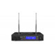 Set 2 microfoane wireless Audibax Missouri Rack B Black and Gray