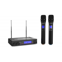 Set 2 microfoane wireless Audibax Missouri 2000 A Black