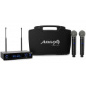 Set 2 microfoane wireless Audibax Sidney 1250 A Black