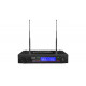 Set lavaliera wireless Audibax Missouri Free Head UHF Black