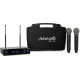 Set 2 microfoane wireless Audibax Sidney 500 A Black