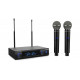 Set 2 microfoane wireless Audibax Sidney 500 A Black