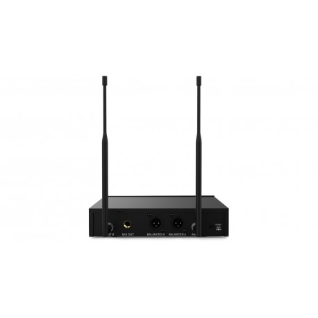 Set 2 microfoane wireless Audibax Sidney 500 A Black