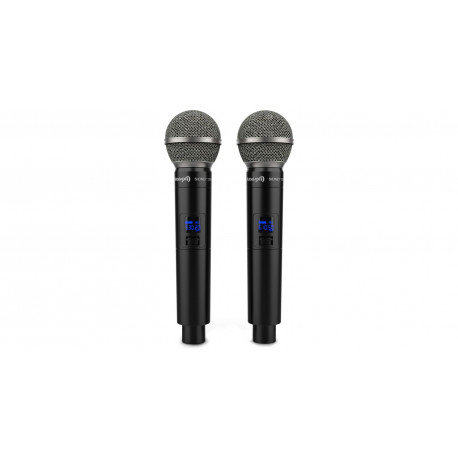 Set 2 microfoane wireless Audibax Sidney 500 A Black