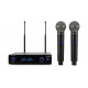 Set 2 microfoane wireless Audibax Sidney 500 A Black