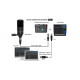 Pachet microfon de studio Audibax AT2020 Producer Pack Black and Silver