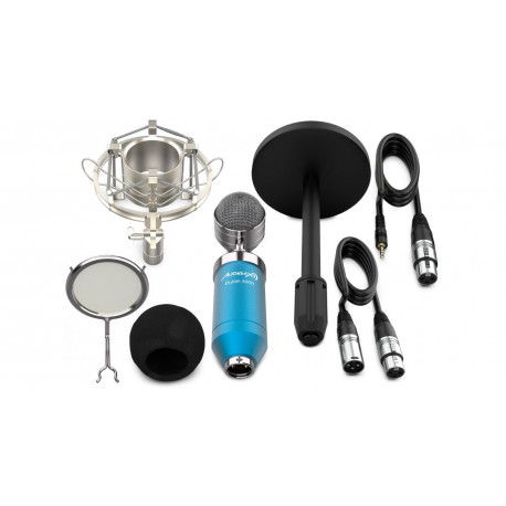 Pachet microfon de studio Audibax Dublin 3000 Pack Black