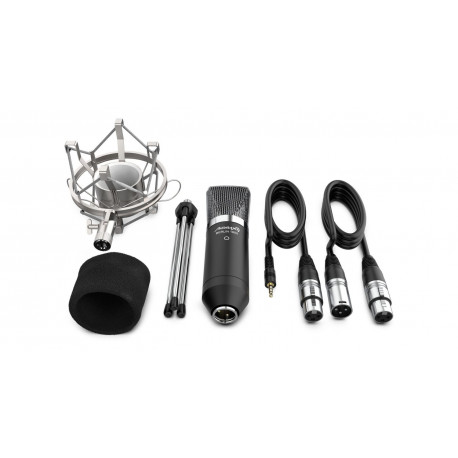 Pachet microfon de studio Audibax Berlin 1800 Pack Black