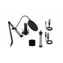 Pachet microfon de studio Audibax Berlin 1800 Pro Pack Black