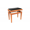 Scaun pentru pian, stejar mat Audibax KB600 Oak